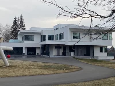 Residential stone exterior project